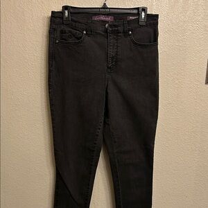 Gloria Vanderbilt Amanda Skinny Women Black Jeans Size 8